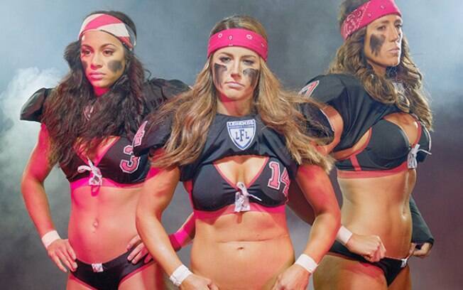 Com mulheres de lingerie, vai rolar o 'Super Bowl feminino' - Futebol  americano - iG