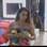 Viviane foi se trocar no quarto da sede. Foto: Reprodução