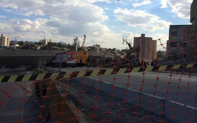 Viaduto desaba em Belo Horizonte