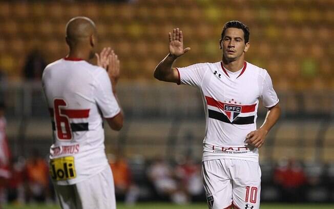 Ganso marcou gols nos três últimos jogos do São Paulo Ganso marcou gols nos três últimos jogos do São Paulo
