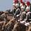 Comemorações do dia da Bastilha, neste domingo (14). Foto: AP