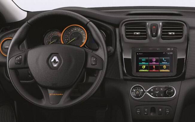 Painel do Renault Sandero Stepway