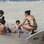 Daniele Suzuki curte dia de praia com o marido e o filho, Kauai. Foto: AgNews