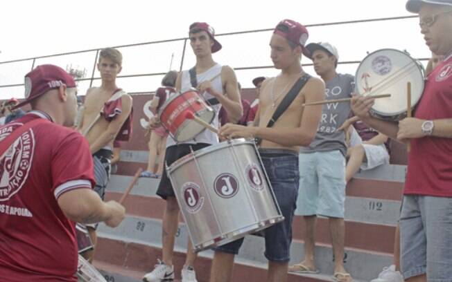 Bateria na torcida do Juventus