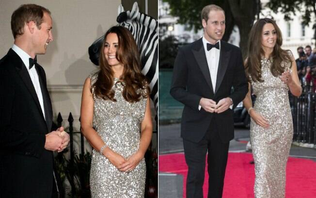 Kate Middleton, ao lado de William, em primeira aparição pública um mês e meio após dar à luz George