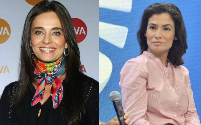 A jornalista da rede Globo Carla Vilhena confessou que não faz as sobrancelhas assim como a colega de equipe Renata Vasconcellos