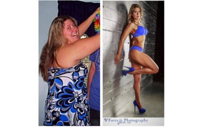 Antes e depois de Donna Gillie