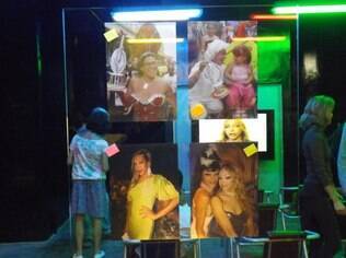 Exposição no Museu da Diversidade Sexual, na Estação República do Metrô