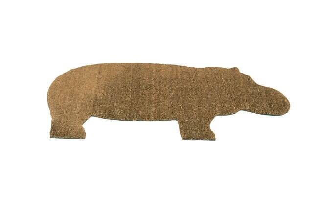A peça Hippo Mat, da Decameron, custa R$ 1.030 (1,45 m x 0,69 m)