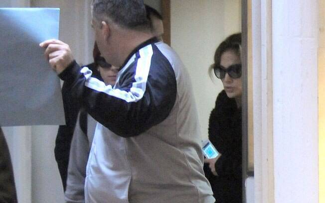 Jennifer Lopez deixando o hospital Mater Dei em Buenos Aires