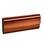 A clutch Sweetie, de acrílico metalizado com desenho moderno, é Jimmy Choo e custa R$ 2.190. O tom terroso vai bem em diversos visuais. Foto: Divulgação