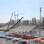 Imagem da arquibancada leste do estádio no início de abril. Foto: Divulgação Odebrecht