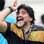 Maradona comandou a Argentina na Copa do Mundo de 2010. Seleção caiu nas quartas de final diante da Alemanha. Foto: Reprodução