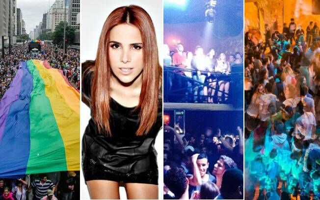 Parada Gay com direito a show da Wanessa, festa surpresa organizada pela turma da Calefação Tropicaos e Gambiarra no domingo