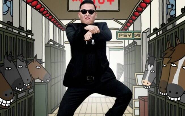 Psy dança 'Gangnam Style'
