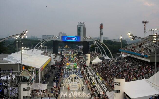 Carnaval do Rio é homenageado em São Paulo. Foto: Rafael Neddermeyer/LIGASP/Fotos Públicas