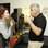 Marjorie conversando com o músico. Foto: AgNews
