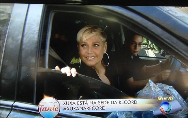 Xuxa na Record. Foto: Reprodução