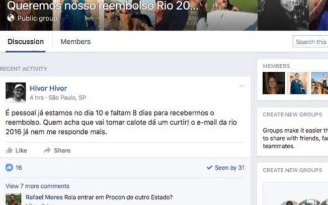 Torcedores que se queixam de não ter recebido reembolso de ingressos criaram grupo no Facebook para trocar dicas e se mobilizar