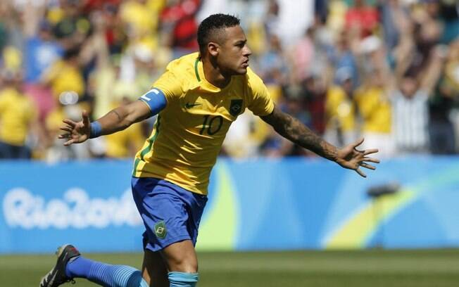 Neymar marca dois gols na vitória sobre Honduras