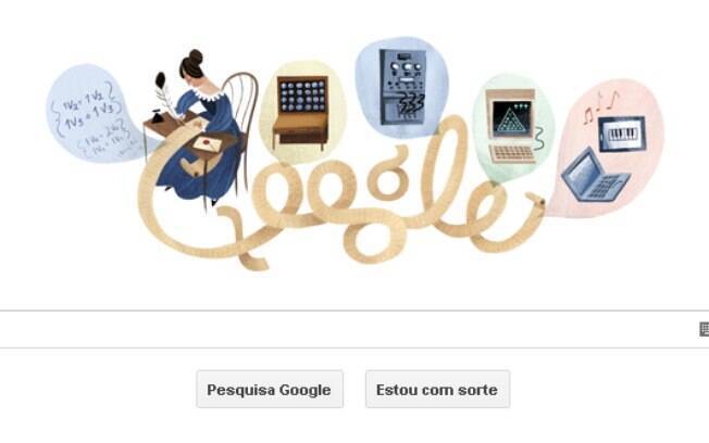 Ada Lovelace, primeira programadora da história, é lembrada em novo doodle