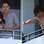 Katie Holmes, Suri e Tom Cruise em Miami, em julho de 2011. Foto: SplashNews