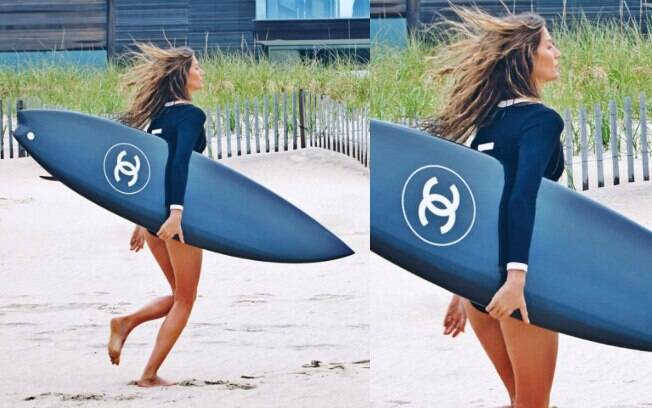 Gisele Bündchen mostra a primeira imagem da nova campanha da Chanel