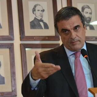 O ministro da Justiça, José Eduardo Cardozo