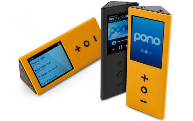 Pono é player de música digital de alta definição criado pelo músico canadense Neil Young