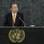 Secretário-geral da ONU, Ban Ki-moon, faz discurso antes da abertura dos debates na Assembleia Geral da ONU em Nova York (24/9). Foto: AP