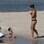 Daniele Suzuki curte dia de praia com o marido e o filho, Kauai. Foto: AgNews