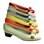 Diversas cores disponíveis no modelo Vara, da Ferragamo, com acabamento envernizado e laço de gorgurão. O preço do par é de R$ 1.490 . Foto: Divulgação