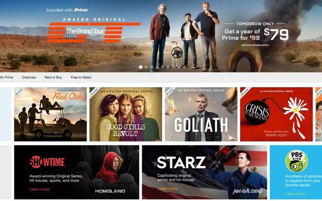 Com a expansão do Amazon Prime Video, empresa deve aumentar concorrência com Netflix