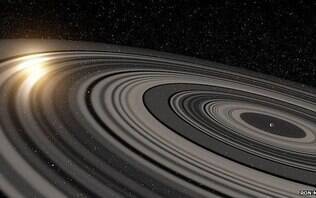 Saturno ficará visível a olho nu hoje à noite