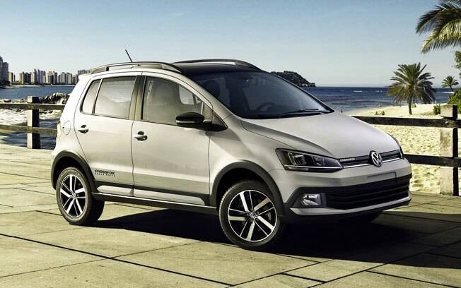 O Volkswagen CrossFox terá uma edição especial chamada Urban White, que reforça o aspecto aventureiro do hatchback.