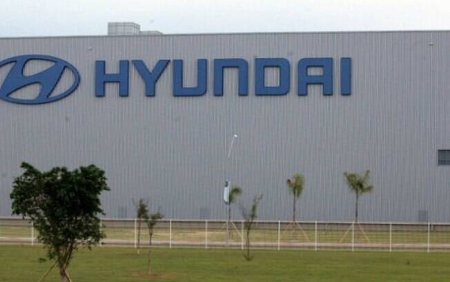 Fachada da fábrica da Hyundai, em Piracicaba (SP) Fachada da fábrica da Hyundai, em Piracicaba (SP)