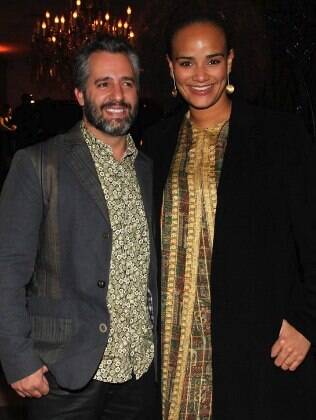 Luciana Mello e o marido