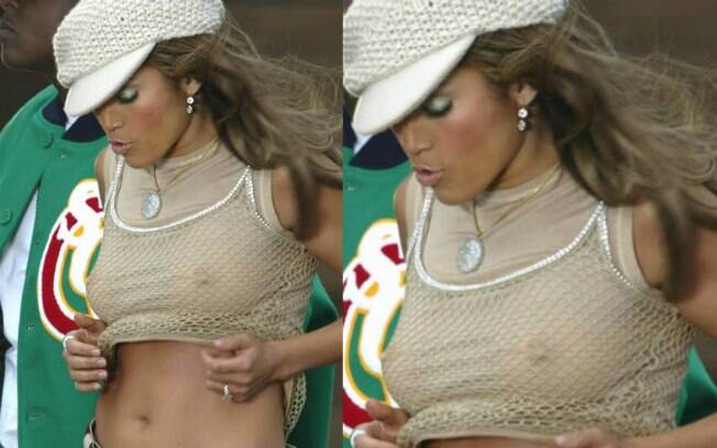 Jennifer Lopez fez uma performance com blusa transparente e aboliu o uso do sutiã
