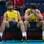 Lucas e Sidão lamentam derrota na final do vôlei. Foto: Elsa/Getty Images