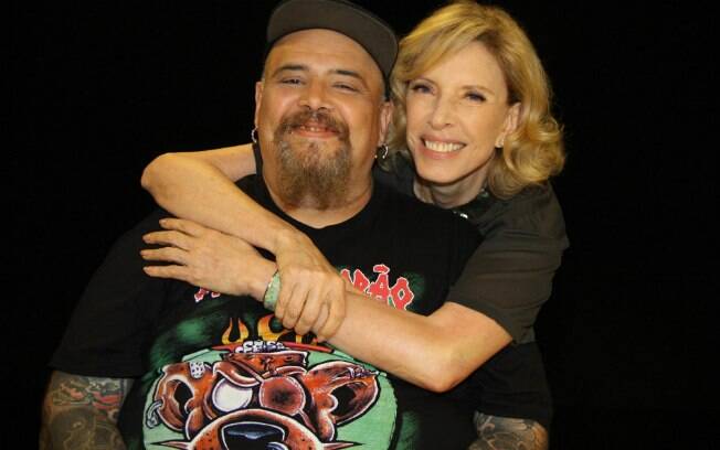 João Gordo e Marília Gabriela