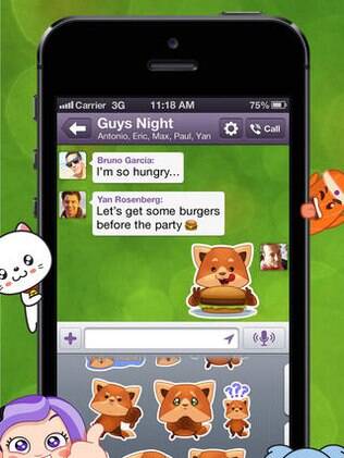 Stickers são um dos destaques do Viber