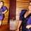 Outra sugestão de vestido com franjas usado por Preta. Um pouco mais discreto, vem com a manga trabalhada e desenhos que enxugam a silhueta. Foto: AgNews