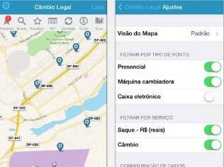 Câmbio Legal converte moedas e mostra localização de casas de câmbio. Grátis, para iPhone/iPad e Android