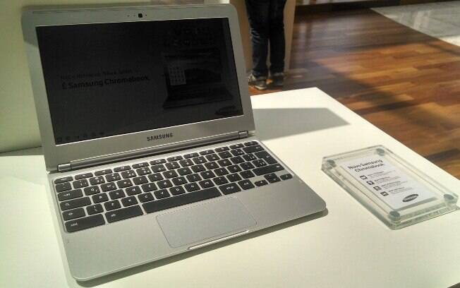 Chromebook da Samsung chega ao Brasil por R$ 1.099