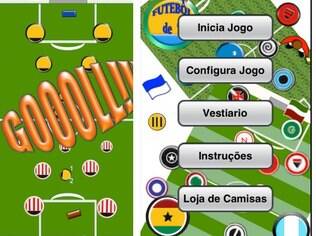 Futebol de 7 é jogo de botão para iPhone e Android. Grátis, com versão paga