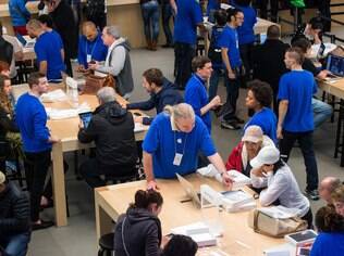 Apple Store em Nova York. Em breve, Apple terá loja também no Brasil