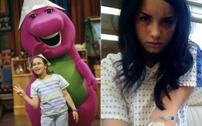 Antes e depois: Demi Lovato no elenco da série 