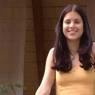 Mel Lisboa como a personagem Anita
