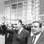 1970. O militar e político Emílio Garrastazu Médici (c), então Presidente do Brasil, é visto ao lado do prefeito da capital paulista, Paulo Maluf (e) e do governador do E. Foto: AE
