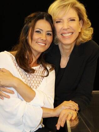 Suzana Alves e Marília Gabriela